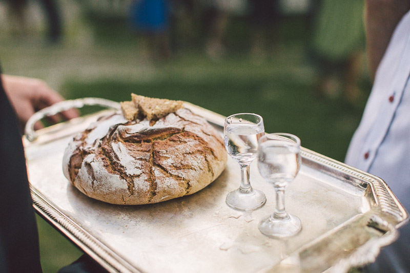 Traditional polish bread and salt wedding Poland, chleb i sól na wesele, 